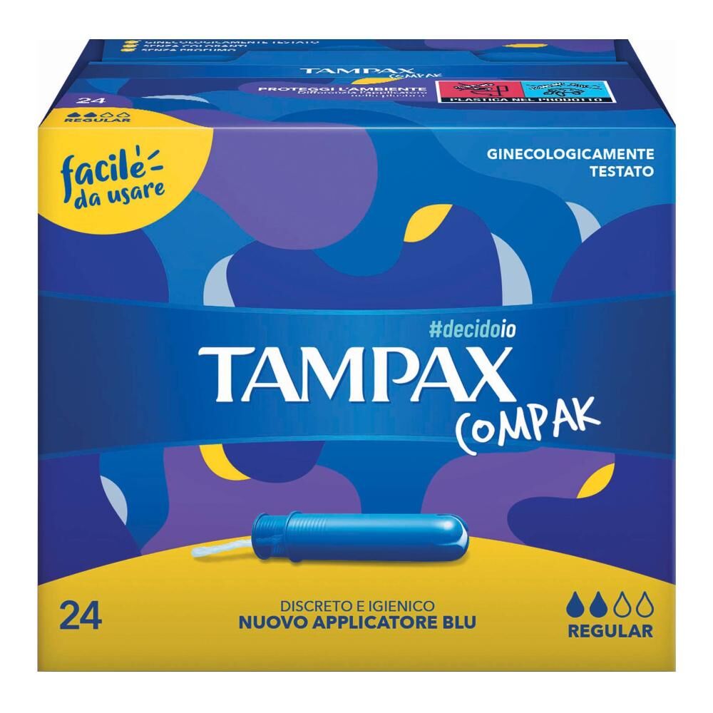 Fater Spa Tampax Compax Reg 24pz