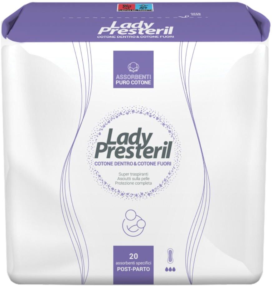 Corman Spa Lady Presteril Post Parto 20pz