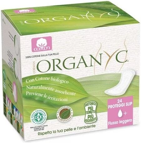 organyc Assorbenti Proteggi Slip in Cotone Bio Ripiegati