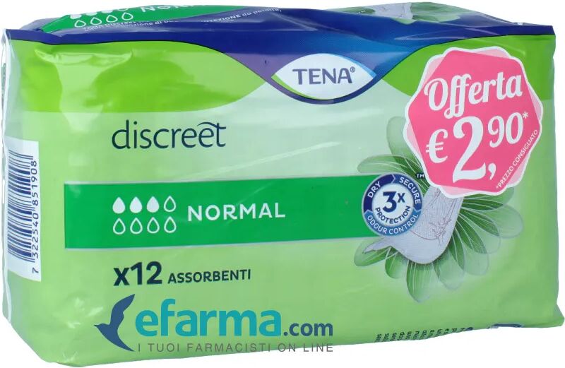 TENA Lady Discreet Normal Assorbenti 12 Pezzi