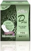 Lady Presteril Dpiù Mini Assorbenti per Lievi Incontinenze 12 Pezzi