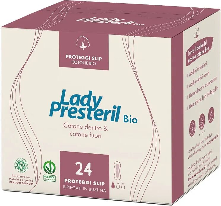 Lady Presteril Proteggislip Pocket Bio 24 Pezzi