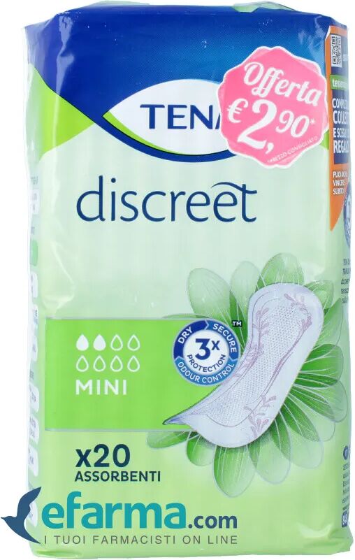 TENA Lady Discreet Mini Assorbenti 20 Pezzi