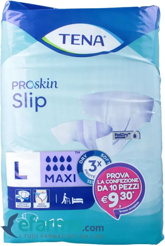 TENA Slip Maxi Pannolino Taglia L 10 Pezzi