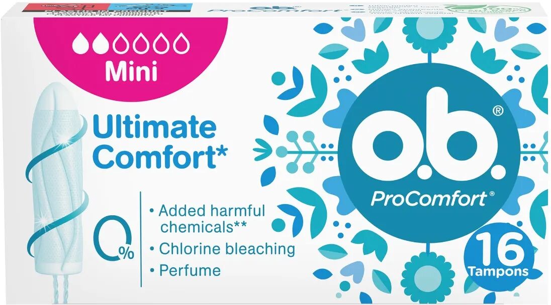 O.B. ProComfort Mini 16 Assorbenti Interni