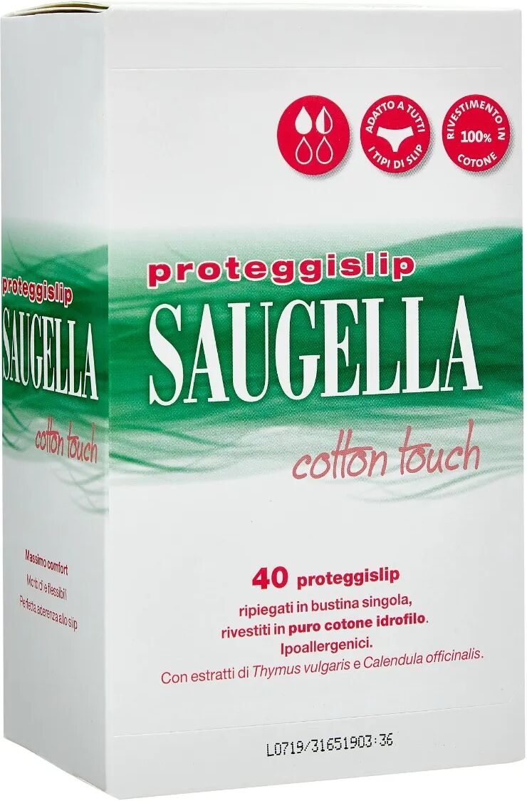 Saugella Cotton Touch Proteggi Slip 40 Pezzi