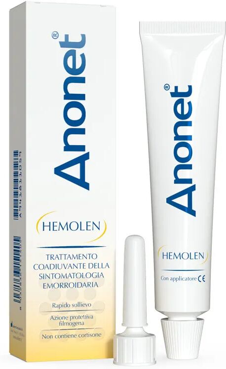 Anonet Hemolen Crema per Emorroidi 30 ml