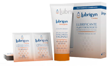 lubrygin Lubrigyn kit crema 12 bustine x 2 ml + detergente 100 ml