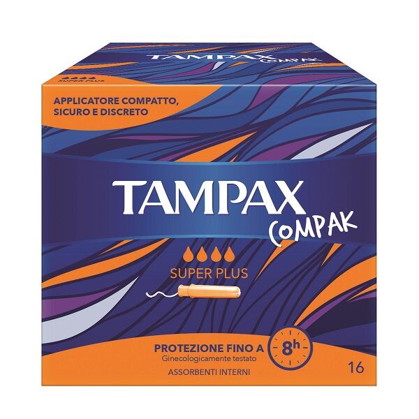 TAMPAX compak sup plus 16pz 0791