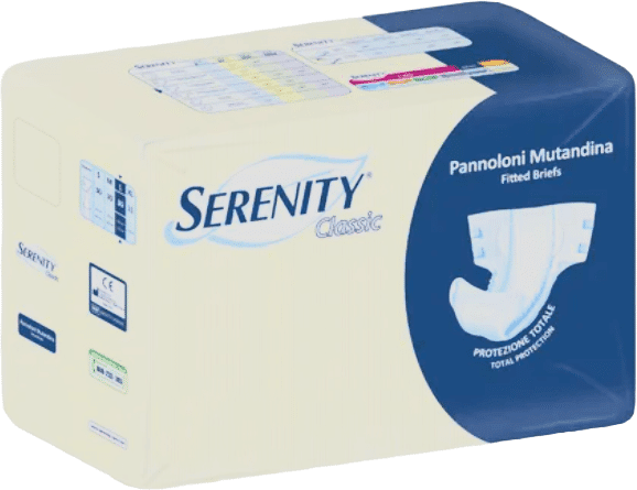 SERENITY Classic Extra Pannolone Mutandina Taglia XL 15 Pezzi