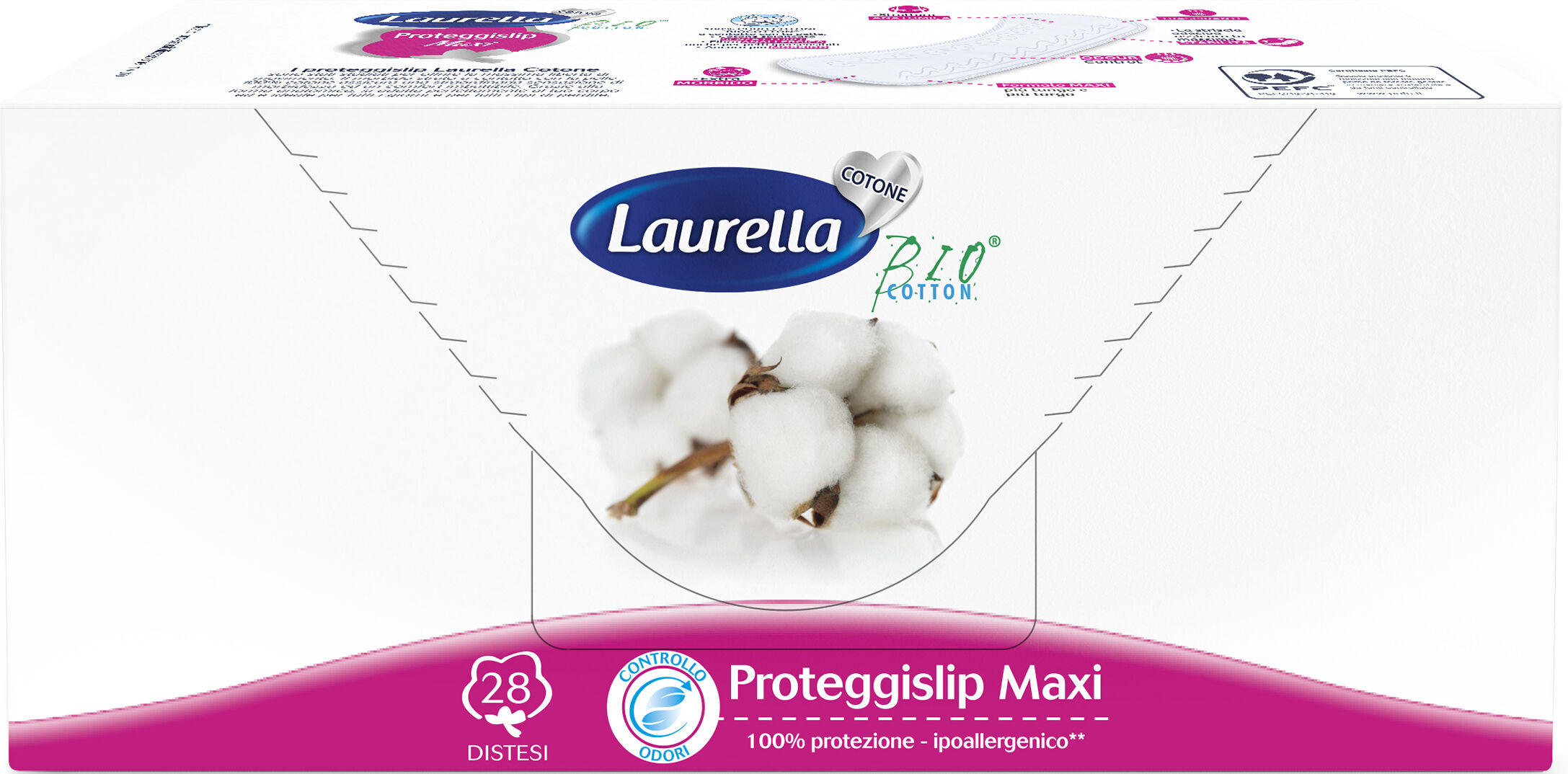 LAURELLA cotone proteggislip maxi