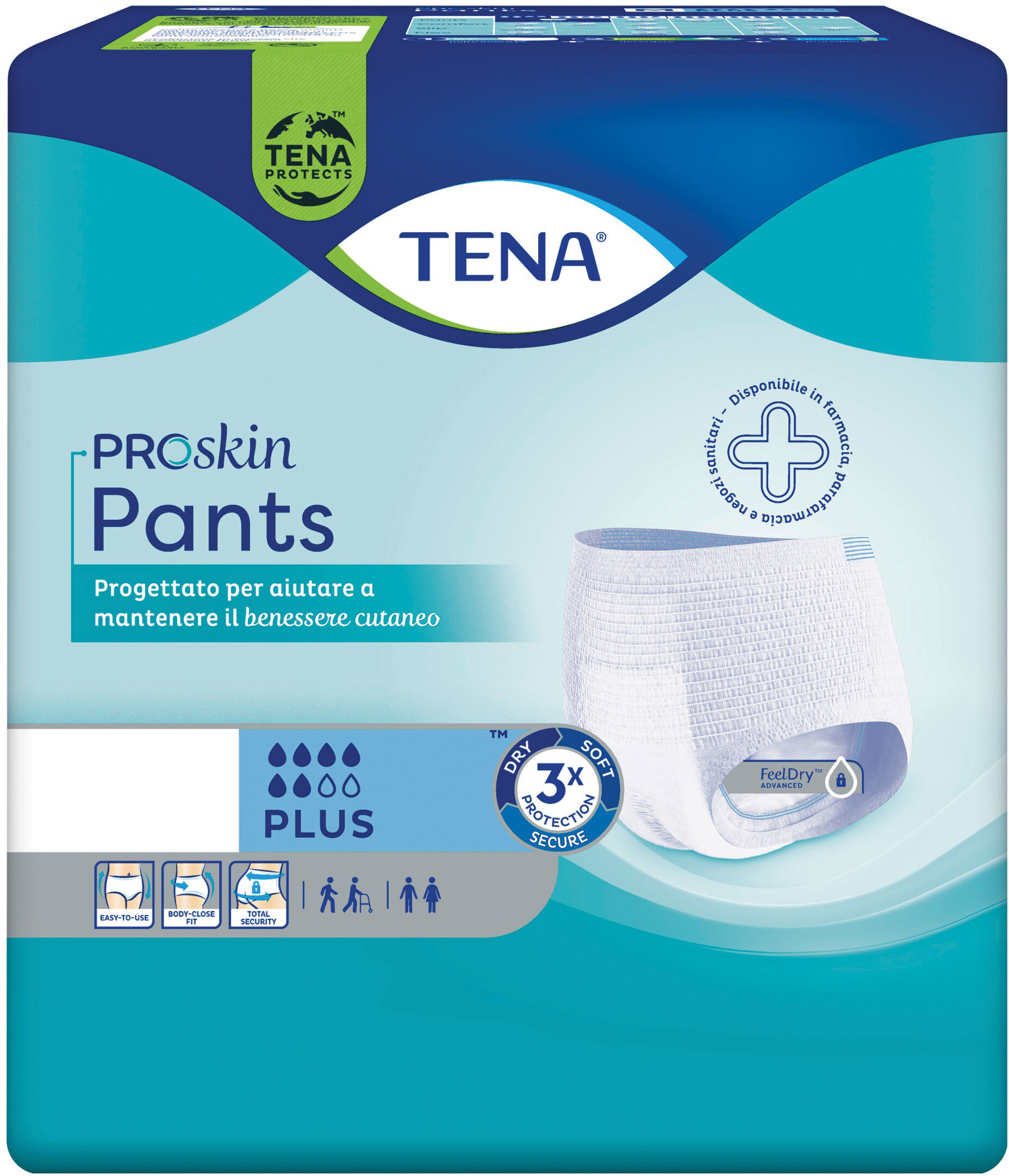 TENA Pants Plus Mutandina Assorbente Taglia XL 12 Pezzi