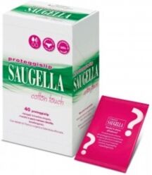 Saugella Linea Cotton Touch 40 Proteggislip in Puro Cotone Ripiegati in Bustina