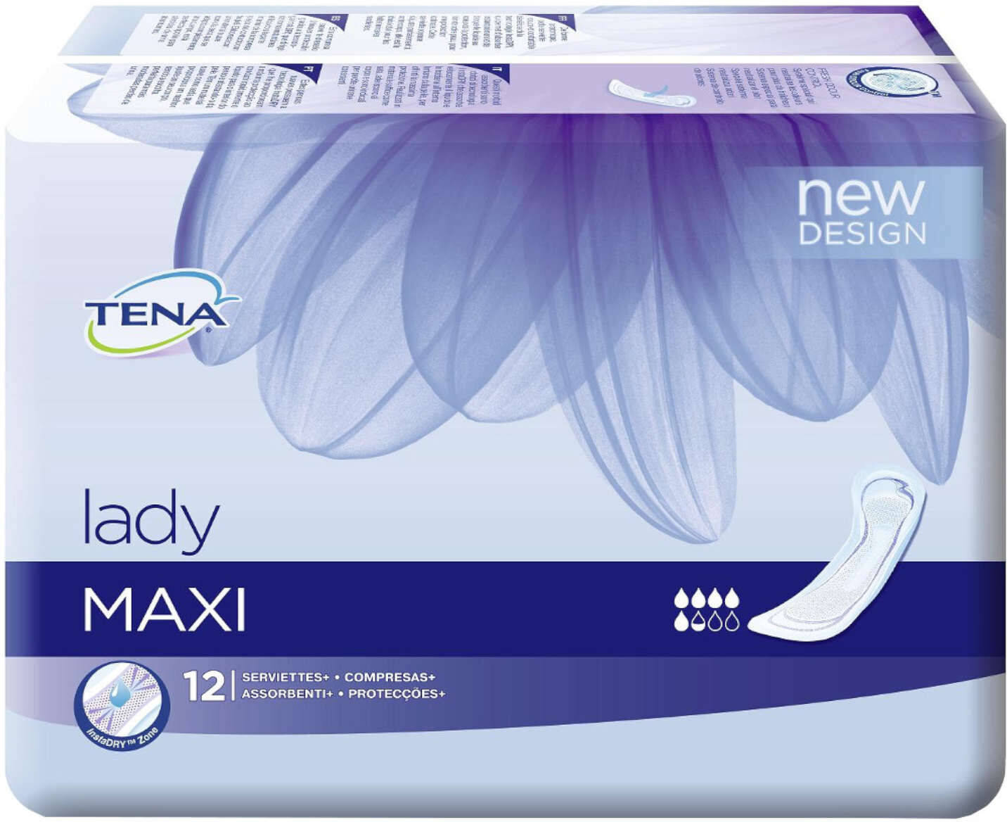 TENA Lady Maxi 12 Assorbenti