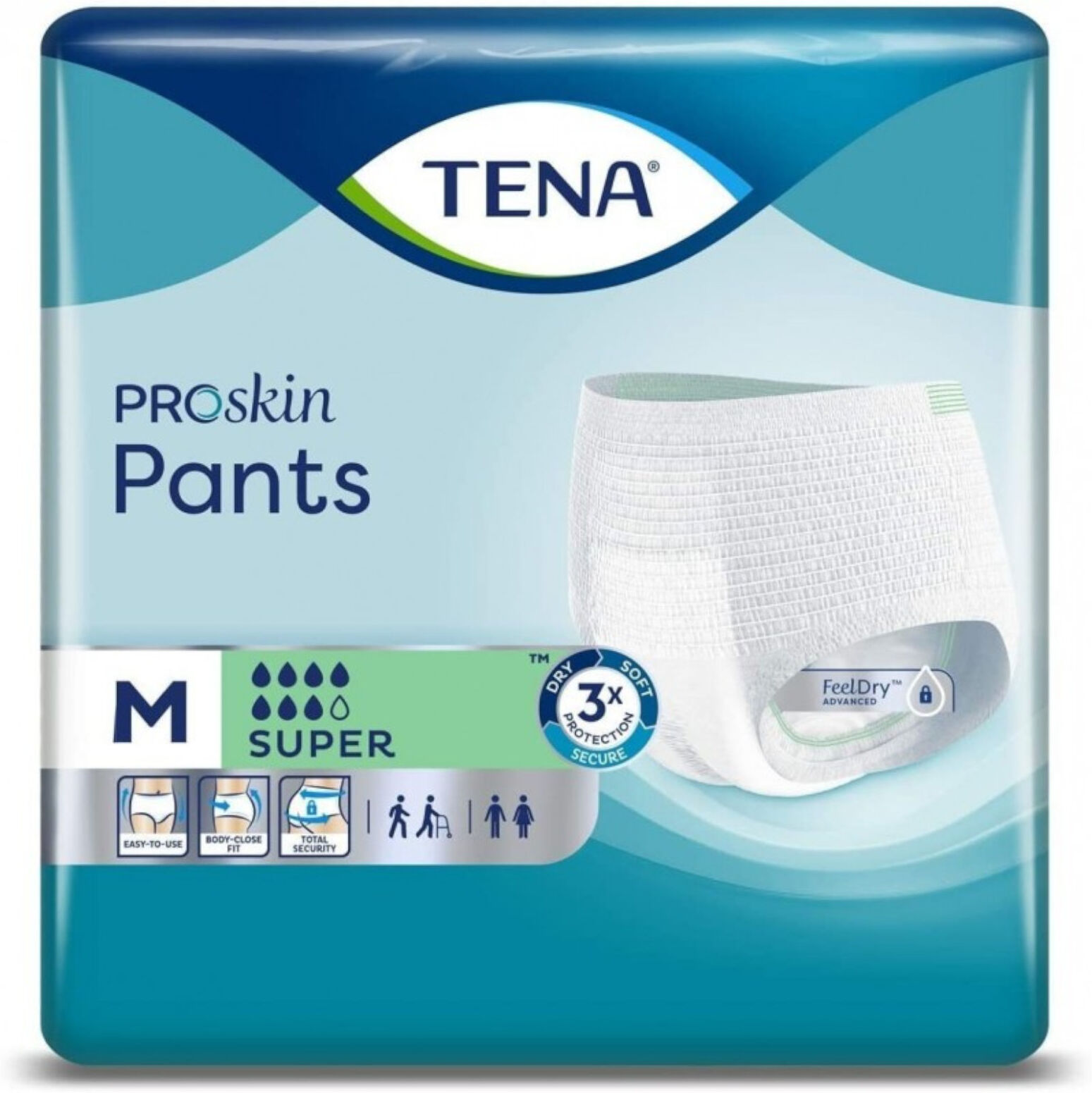 TENA Pants Super 10 Pezzi Taglia M