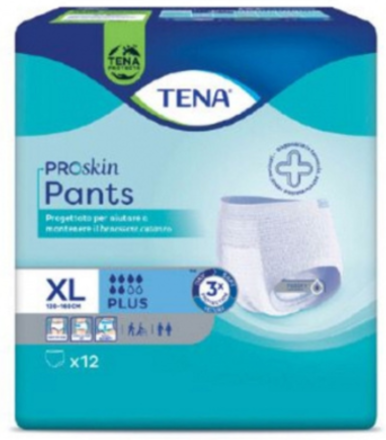 Tena Pants Plus Xl 12pz