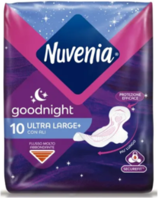 Nuvenia Ultra Notte Ali 10pz