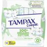 Tampax Cotton Regular tampons, pak van 14 stuks