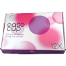 EaseCup menstruatiedisk – platte menstruatiecups – zorgeloze menstruatie (Aantal: 1 x EaseCup 12 pack (12 stuks))