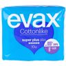 Evax Cottonlike compresas super plus alas 10 u