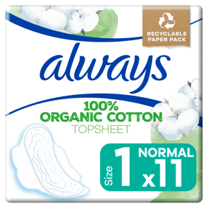 Always Cotton Protection Ultra Normal Bindor 11 st