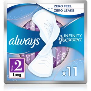 Always Infinity Long Size 2 sanitary towels 11 pc