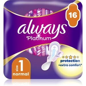 Always Platinum Normal Size 1 sanitary towels 16 pc
