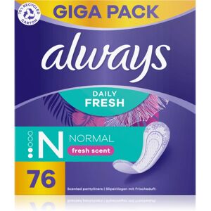 Always Daily Fresh Normal panty liners with fragrance 76 pc