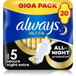 Always Ultra Secure Night Extra sanitary towels 20 pc
