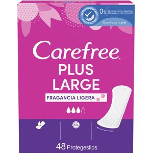 Carefree Plus Large protective light fragrance 48 u