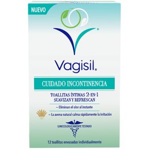 Vagisil Incontinence wipes 12 u