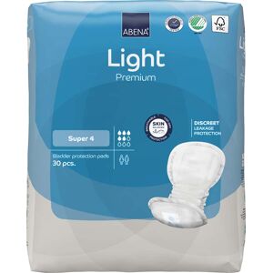 Abena Light Incontinence Pads - Super - Pack of 30