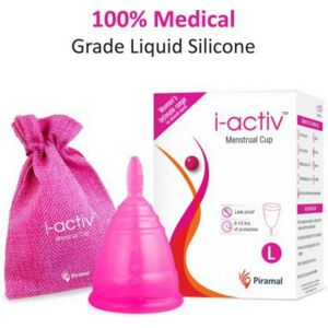 PACK OF 10 X i-activ Large Reusable Menstrual Cup