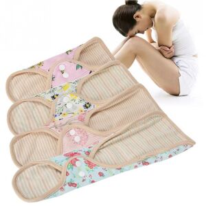 Meisho-duoqiao Feminine Washable Cloth Menstrual Pad Fan-shaped Wing Reusable Sanitary Napkin Panty Liner