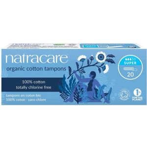 Natracare Organic Tampons (Super) - 20 Pack