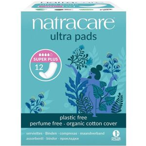 Natracare Ultra Pads (Super Plus) - 12 Pack