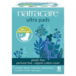 Natracare Ultra Pads With Wings (Regular) - 14 Pack