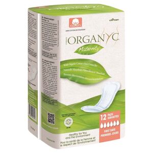 Organyc Organic Cotton Maternity Pads - 12 Pack