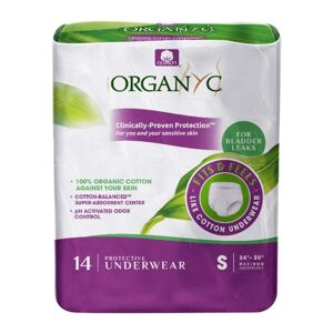 Organyc Protective Underwear (Small) - 14 Pack