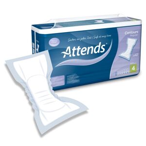 Attends Contours Regular 4 Pads - 42 Pack