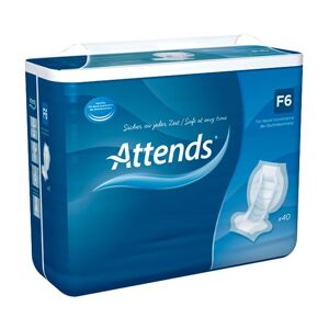 Attends F6 Faecal Pads - 40 Pack