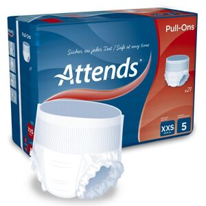 Attends Pull-Ons 5 Pants - XXS - 21 Pack