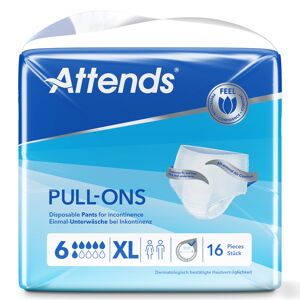 Attends Pull-Ons 6 Pants - XL - 16 Pack