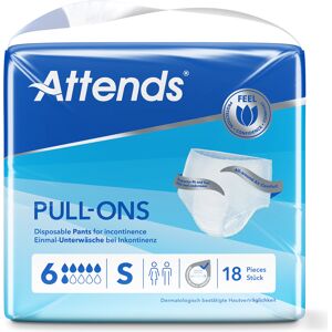 Attends Pull-Ons 6 Pants - Small - 18 Pack