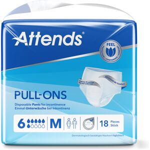 Attends Pull-Ons 6 Pants - Medium - 18 Pack