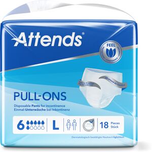 Attends Pull-Ons 6 Pants - Large - 18 Pack