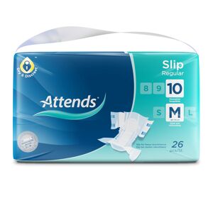 Attends Slip Regular 10 - Medium - 26 Pack