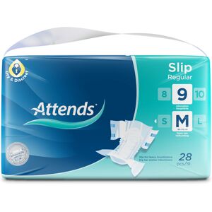 Attends Slip Regular 9 - Medium - 28 Pack