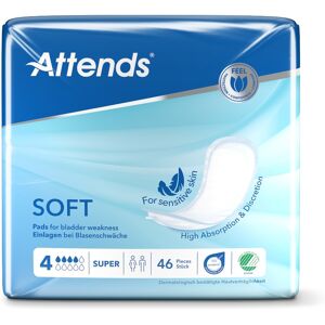 Attends Soft 4 Super Pads - 46 Pack