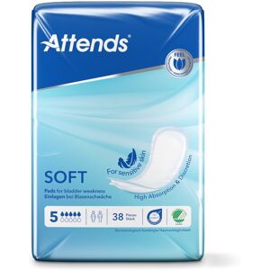 Attends Soft 5 Pads - 38 Pack